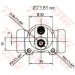 TRW BWK106 - Cylindre de roue