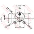 TRW BWN131 - Cylindre de roue