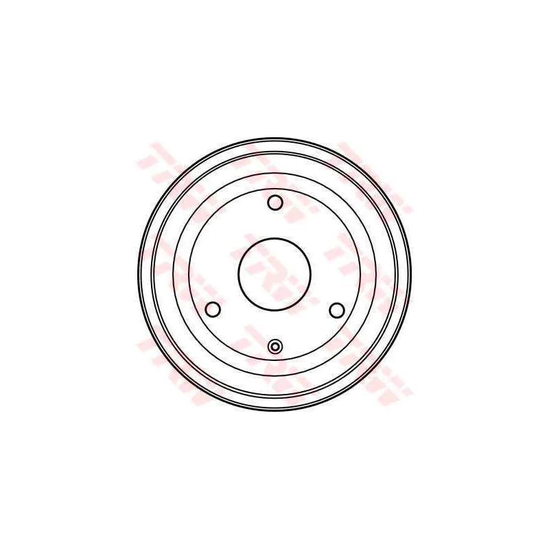 Tambour de frein TRW DB4079 - Visuel 1