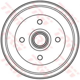 Tambour de frein TRW OEM 7701461406