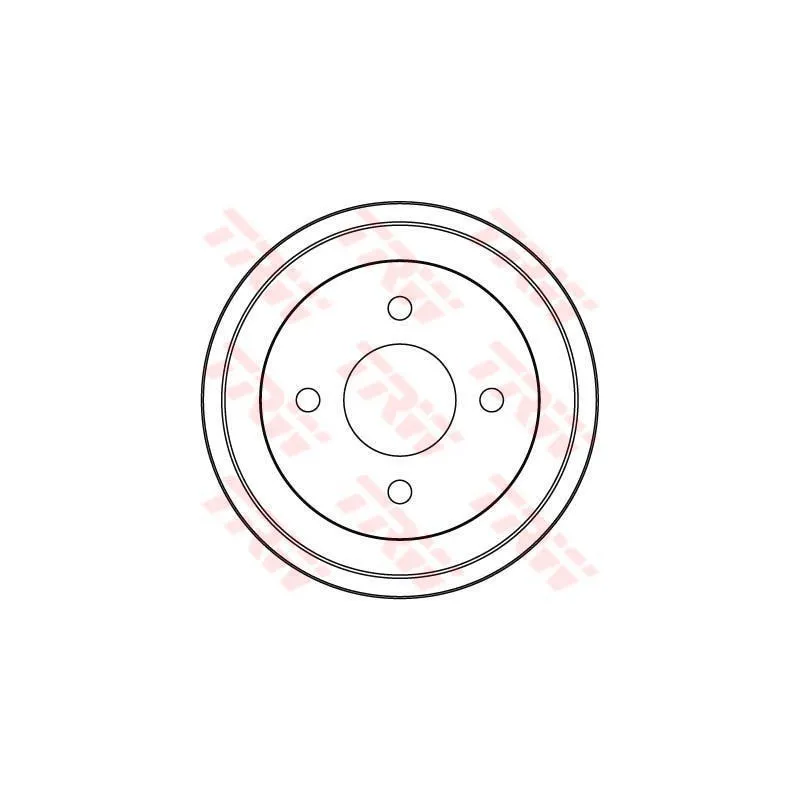 Tambour de frein TRW DB4243 - Visuel 1
