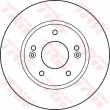 TRW DF4922 - Jeu de 2 disques de frein avant