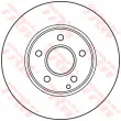 TRW DF4947 - Jeu de 2 disques de frein avant