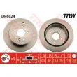 TRW DF6024 - Jeu de 2 disques de frein arrière