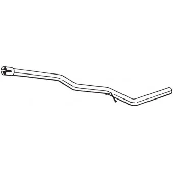 Tuyau d'échappement BOSAL OEM 3T0253181BN