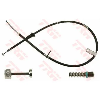 Tirette à câble, frein de stationnement TRW OEM 5977022110