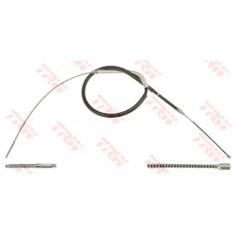 Tirette à câble, frein de stationnement TRW OEM 1H0609721B