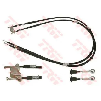 Tirette à câble, frein de stationnement TRW GCH2515 pour OPEL ASTRA 1.6 16V - 101cv