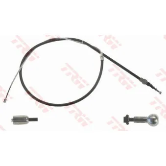 Tirette à câble, frein de stationnement TRW OEM 6Q0609721K