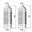 MOOG K150073 - Jeu de joints-soufflets, direction