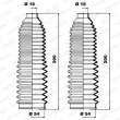 MOOG K150082 - Jeu de joints-soufflets, direction