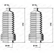 MOOG K150111 - Jeu de joints-soufflets, direction