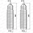 MOOG K150118 - Jeu de joints-soufflets, direction