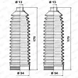 MOOG K150179 - Jeu de joints-soufflets, direction