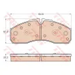 TRW GDB3567 - Jeu de 4 plaquettes de frein avant