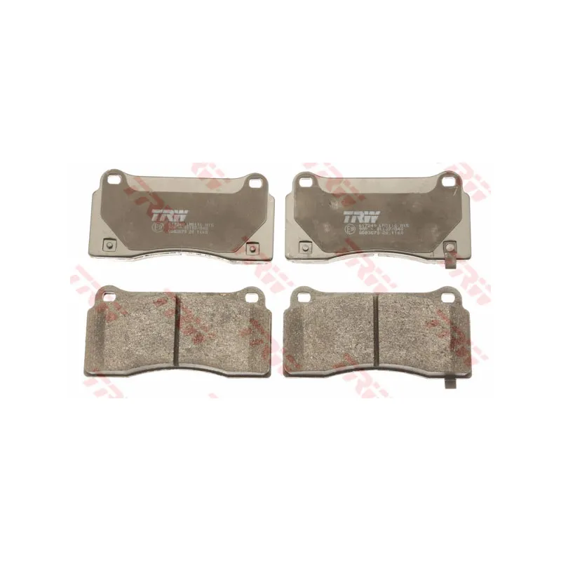 Jeu de 4 plaquettes de frein arrière TRW GDB3573 - Visuel 1