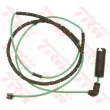 Contact d'avertissement, usure des plaquettes de frein TRW [GIC180]