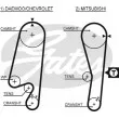GATES K015434XS - Kit de distribution