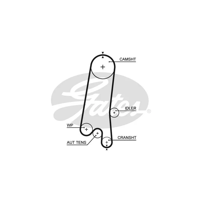 Kit de distribution GATES K015597XS - Visuel 1