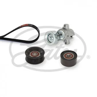 Jeu de courroies trapézoïdales à nervures GATES K018PK1173 pour MAZDA 6 2.0 DI - 121cv