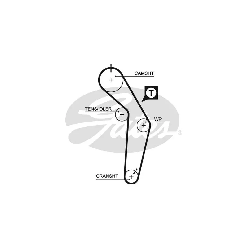 Kit de distribution GATES K035182XS - Visuel 1