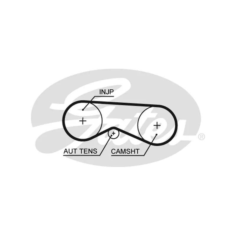 Kit de distribution GATES K045520XS - Visuel 2