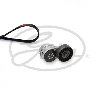 Jeu de courroies trapézoïdales à nervures GATES K046PK1428