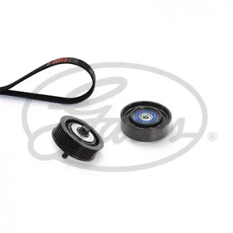 Jeu de courroies trapézoïdales à nervures GATES K126PK1763 pour TOYOTA HILUX 1.3 VVT-i - 87cv