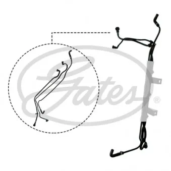 Tuyau de carburant GATES MFL1001