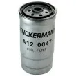 DENCKERMANN A120047 - Filtre à carburant