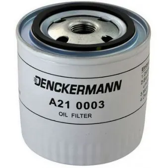 Filtre à huile DENCKERMANN A210003 pour FORD TRANSIT 1.5 - 60cv