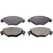 DENCKERMANN B110105 - Jeu de 4 plaquettes de frein avant