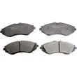 DENCKERMANN B110139 - Jeu de 4 plaquettes de frein avant