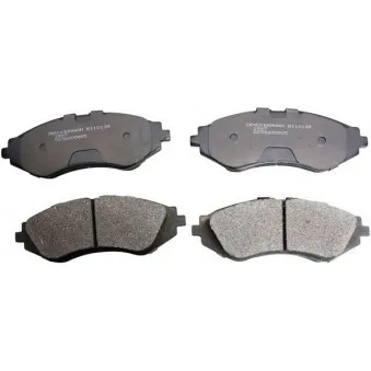 Jeu de 4 plaquettes de frein avant DENCKERMANN OEM S4510011