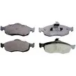 DENCKERMANN B110230 - Jeu de 4 plaquettes de frein avant