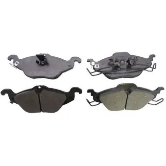 Jeu de 4 plaquettes de frein avant DENCKERMANN B110250 pour OPEL ASTRA 1.4 - 90cv