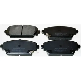 Jeu de 4 plaquettes de frein avant DENCKERMANN OEM 410604U126