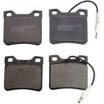 Jeu de 4 plaquettes de frein arrière DENCKERMANN OEM 0024204820