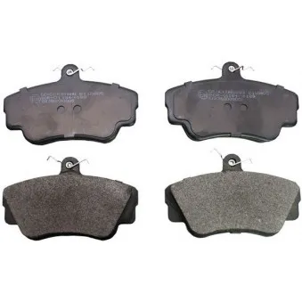 Jeu de 4 plaquettes de frein avant DENCKERMANN B110805