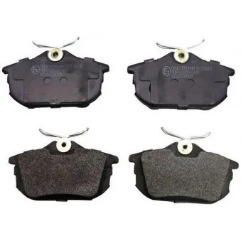 Jeu de 4 plaquettes de frein arrière DENCKERMANN OEM 30623264