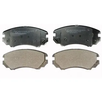 Jeu de 4 plaquettes de frein avant DENCKERMANN OEM 581012CA20
