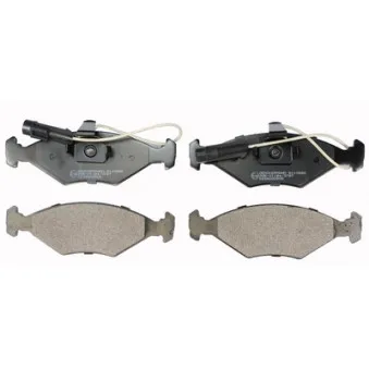 Jeu de 4 plaquettes de frein avant DENCKERMANN OEM 9947457