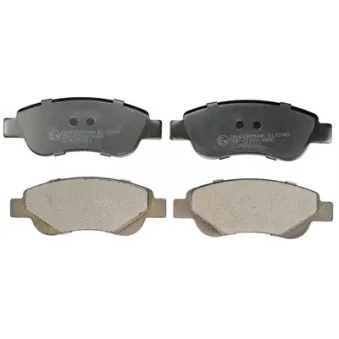 Jeu de 4 plaquettes de frein avant DENCKERMANN OEM 04465YZZDT