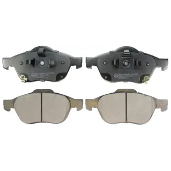 Jeu de 4 plaquettes de frein avant DENCKERMANN OEM 0446505070