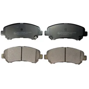 Jeu de 4 plaquettes de frein avant DENCKERMANN OEM D1083JE00A