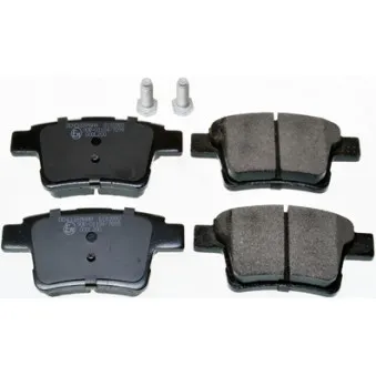 Jeu de 4 plaquettes de frein arrière DENCKERMANN OEM C2S48024