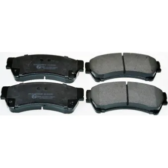 Jeu de 4 plaquettes de frein avant DENCKERMANN OEM GPYB3323ZE