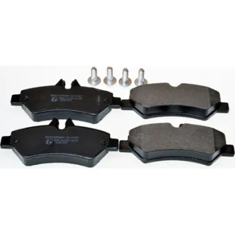 Jeu de 4 plaquettes de frein arrière DENCKERMANN OEM A0044206920