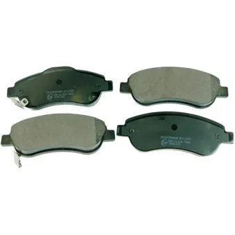 Jeu de 4 plaquettes de frein avant DENCKERMANN OEM 45022SWWG02