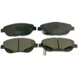 DENCKERMANN B111030 - Jeu de 4 plaquettes de frein avant